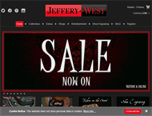 Tablet Screenshot of jeffery-west.co.uk